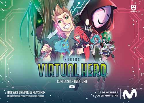 Virtual Hero, el anime de El Rubius, ya tiene póster y fecha de estreno