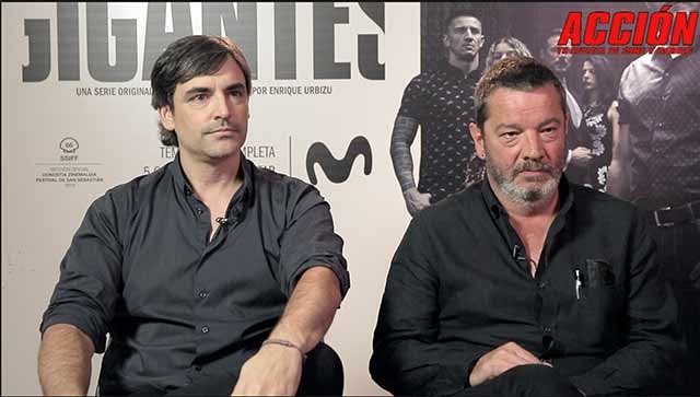 Entrevista con Enrique Urbizu y Jorge Dorado por GIGANTES