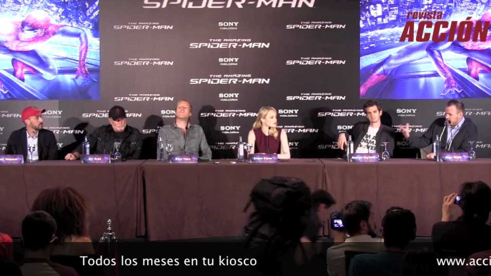Rueda de prensa The Amazing Spiderman