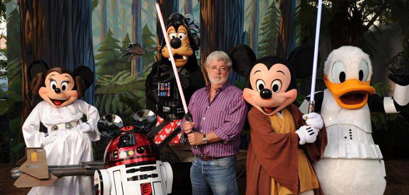 Mickey Mouse compra a Darth Vader