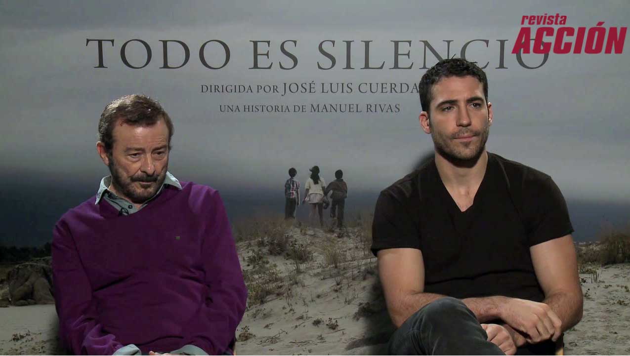 Entrevista Todo es silencio: Juan Diego y Miguel Ángel Silvestre