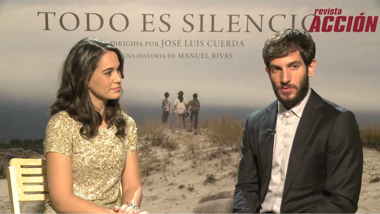 Entrevista Todo es silencio: Quim Gutiérrez y Celia Fre