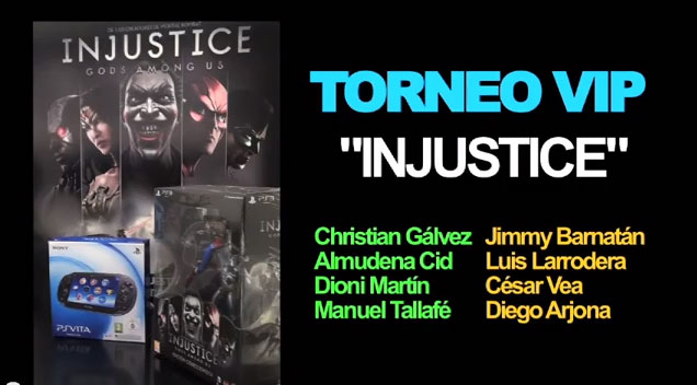 Injustice: Gods Among Us - Torneos