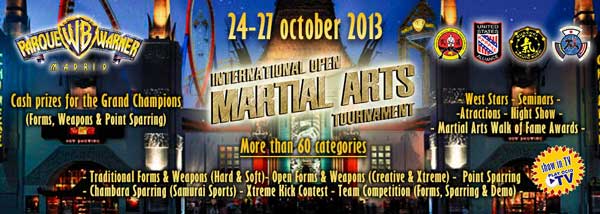 Open Internacional de Artes Marciales "Parque Warner" (26-27 de octubre)