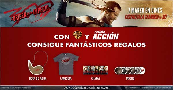 Concurso 300: El origen de un imperio. Sorteo de merchandising