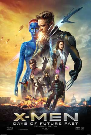 Taquillas EE UU del 23 al 25 de Mayo de 2014: Los X-Men comienzan el puente en USA dominando en la taquilla.
