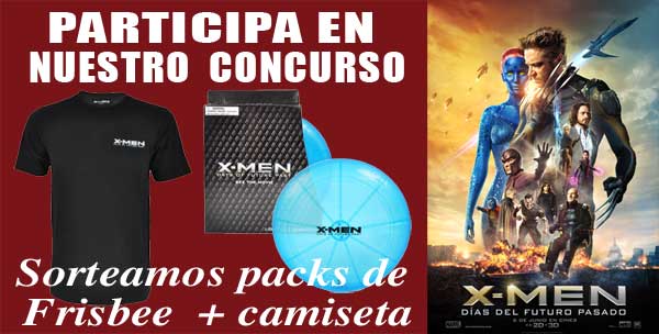 Concurso X-Men: Días del futuro pasado. sorteamos 5 packs de merchandising