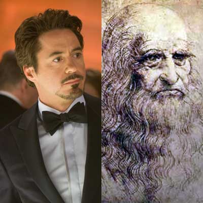¿Robert Downey Jr. en la piel de Leonardo da Vinci?