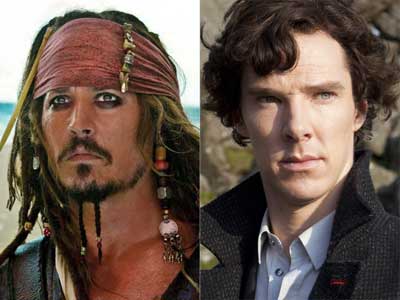 Johnny Depp surca el lado salvaje de la vida con Benedict Cumberbatch