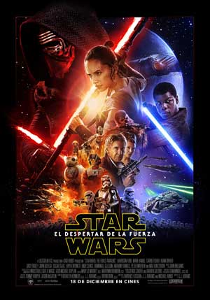Taquillas EE UU del 24 al 27 de diciembre de 2015. Star Wars sigue rompiendo récords en la taquilla americana.