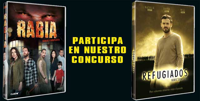 Concurso REFUGIADOS y RABIA en DVD