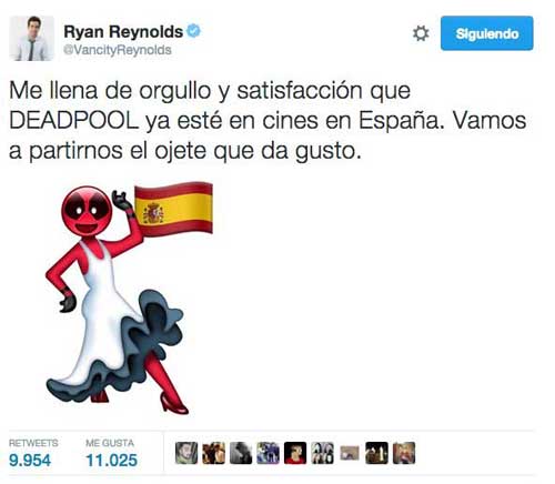 Ryan Reynolds ya habla de una versión 1.5 de Deadpool