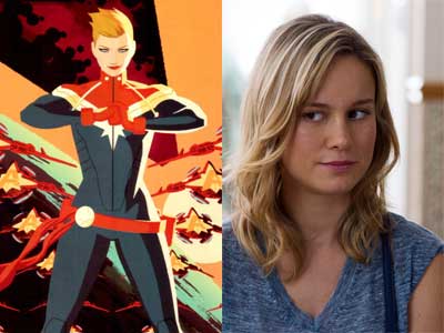 Brie Larson podría ser la Capitana Marvel.