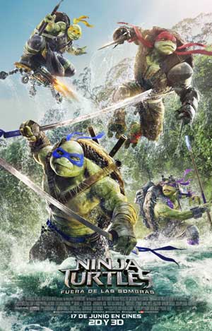 Taquillas del 3 al 5 de Junio de 2016: Las Tortugas Ninja le arrebatan el trono a los X-Men