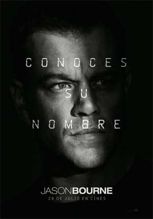 Taquillas EE UU del 29 al 31 de julio de 2016: Jason Bourne regresa con fuerza a la taquilla USA.