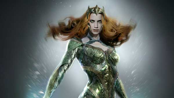 Primera imagen de Amber Heard como la Reina Mera en Justice League. *