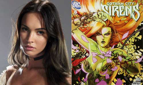 Megan Fox podría ser la Poison Ivy de Gotham City Sirens *