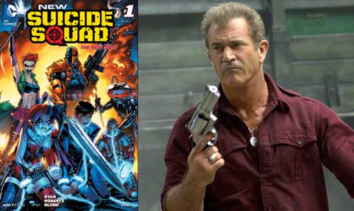 Mel Gibson posible director de Escuadrón Suicida 2 *
