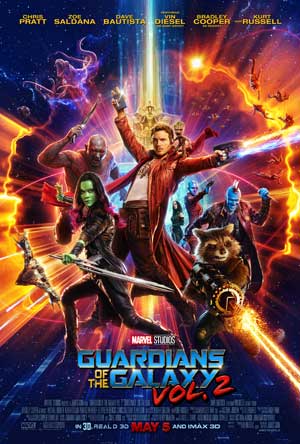 Taquillas EE UU del 5 al 7 de mayo de 2017: Guardianes de la Galaxia Vol.2 entra arrasando en la taquilla USA.