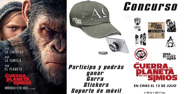 Concurso: La Guerra del Planeta de los Simios