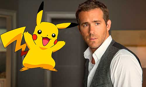 Ryan Reynolds será Pikachu en la película de imagen real de Pokemon.