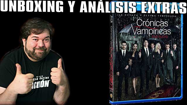 Cronicas Vampíricas T8 Blu-Ray Unboxing y análisis extras