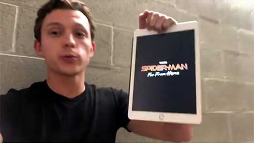 Tom Holland podría haber revelado el título de la secuela de Spiderman Homecoming.