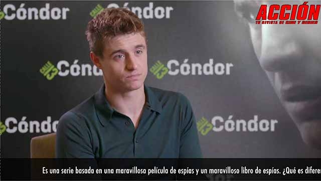 Entrevista Max Irons que nos habla de Condor