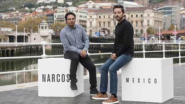 Narcos: México Llega a Bilbao de la mano de sus protagonistas, Diego Luna y Michael Peña