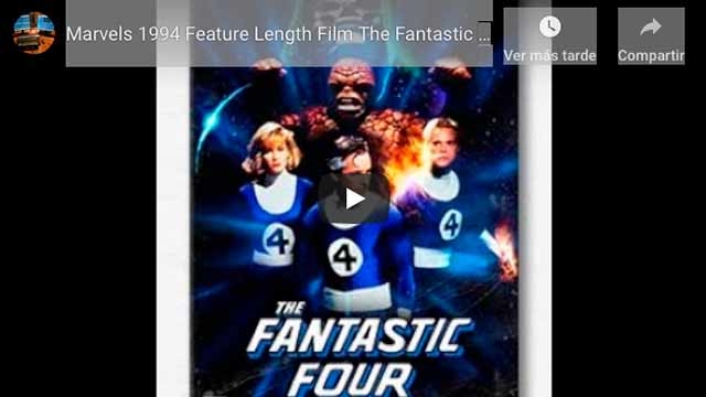 La primera película inédita de Los Cuatro Fantásticos disponible ya.