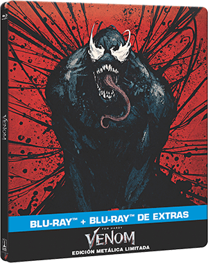 Venom: Diseños finales y extras de las ediciones DVD, Blu-Ray, 3D, 4K UHD y limitadas