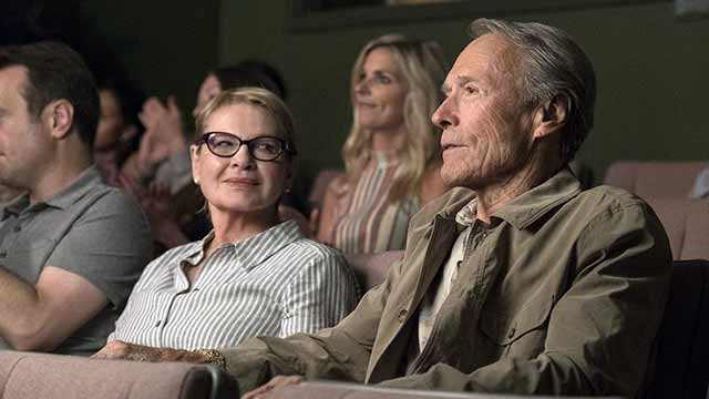 Clint Eastwood y Diane Wiest en Mula