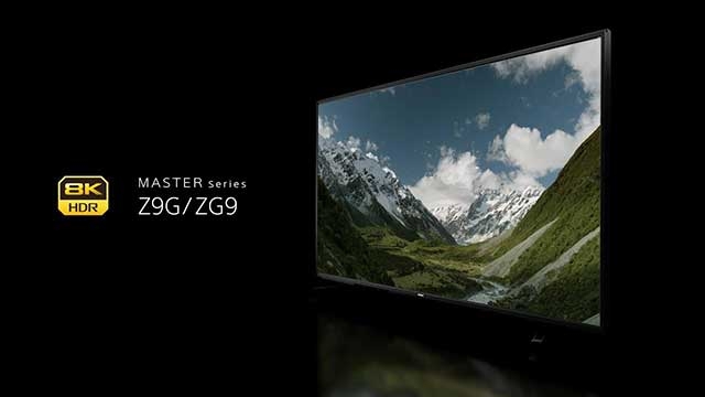 SONY lanza nuevos televisores 8K y precios