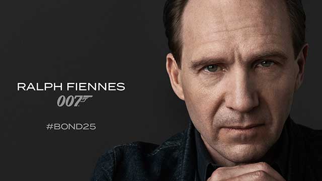 Ralph Fiennes protagonista de Bond 25