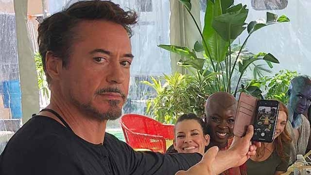 Robert Downey Jr. nos muestra el poder femenino de Marvel en una foto.