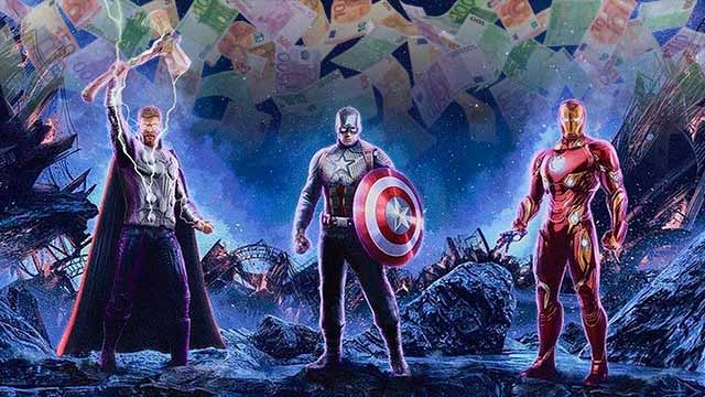 Vengadores: Endgame', segunda película más taquillera de la historia