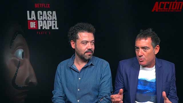 Entrevista Jesús Colmenar y Álex Pina nos hablan de La Casa de Papel