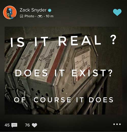 Zack Snyder vuelve a la carga con el Snyder Cut de Liga de la Justicia
