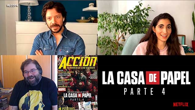 Entrevista Álvaro Morte y Alba Flores nos hablan de La Casa de Papel Parte 4