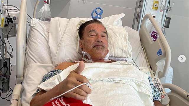 Arnold Schwarzenegger vuelve a pasar por el quirófano por un problema cardíaco