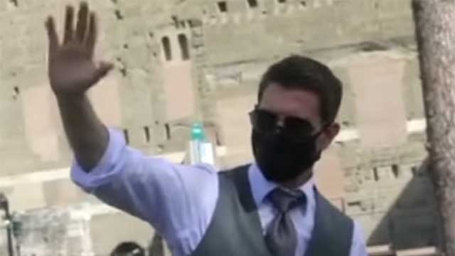 Tom Cruise sigue rodando escenas de riesgo en Roma de Mission Impossible 7
