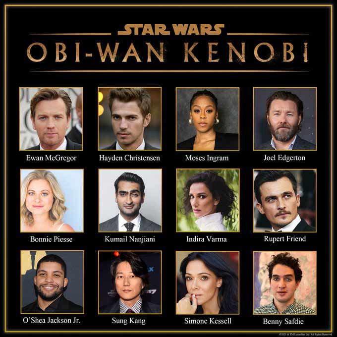 [video] [Star Wars] Anunciado el reparto oficial de la serie Obi-Wan