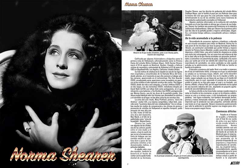 Revista ACCION JUNIO 2024 número 2406: Norma Shearer